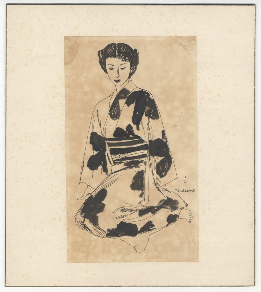 高沢圭一 挿絵 女性図