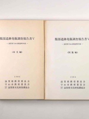 服部遺跡発掘調査報告書5　本文編・図版編