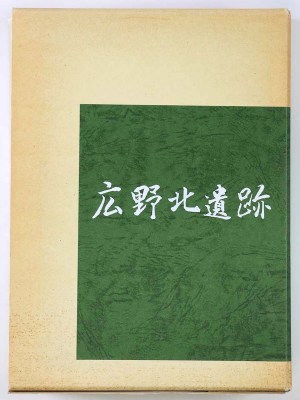 広野北遺跡　静岡県豊田町広野北遺跡発掘調査報告書　本編・別添図34図