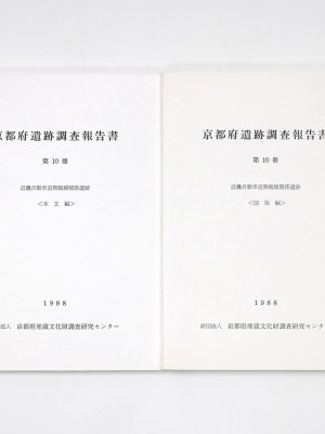 京都府遺跡調査報告書　第10冊　近畿自動車道舞鶴線関係遺跡　2冊組
