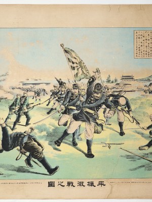 平壌激戦之図