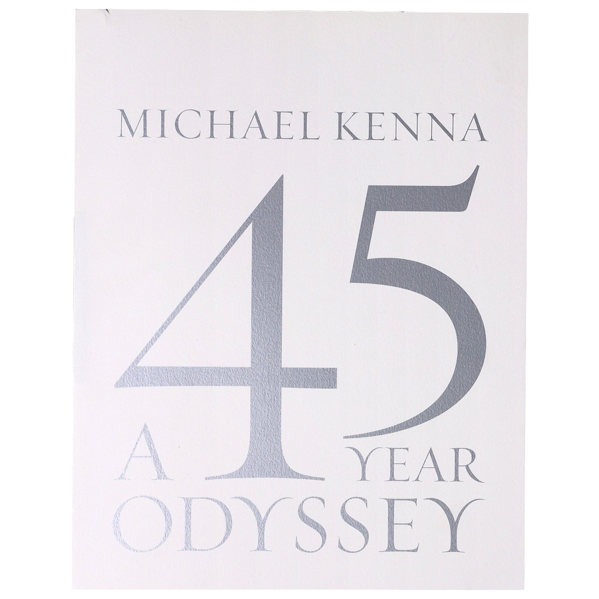 Michael Kenna A 45 YEAR ODYSSEY