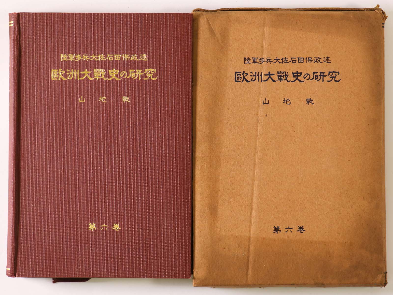 欧洲大戦史の研究　第6巻　山地戦