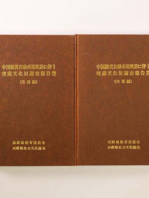 中国縦貫自動車道建設に伴う 埋蔵文化財発掘調査報告書 2冊組