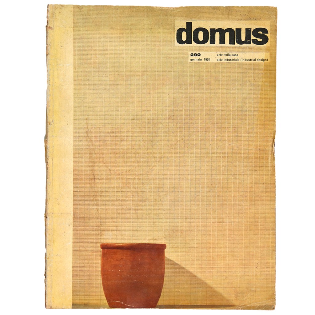 domus：architettura arredamento arte No.290　1954年1月号