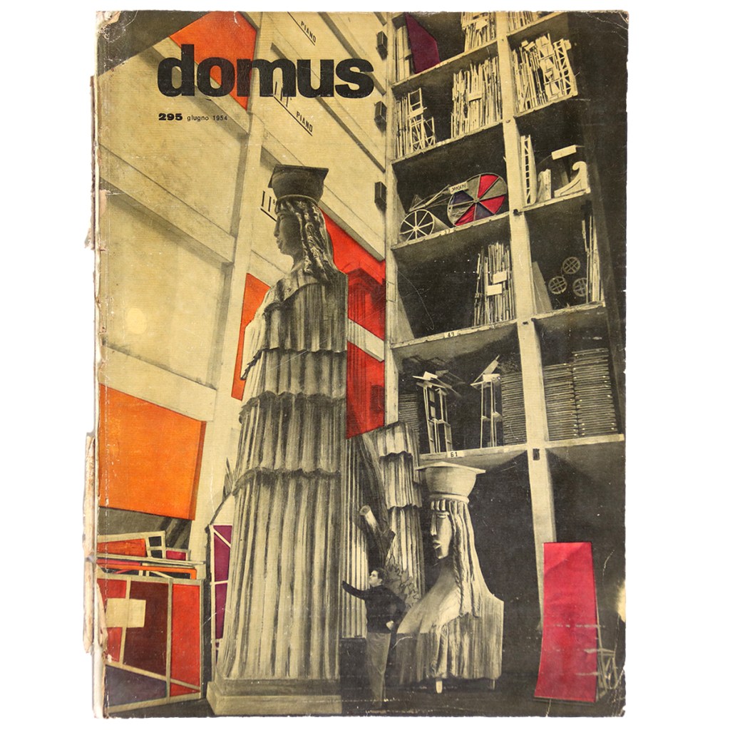 domus:architettura arredamento arte No.295 1954年6月号